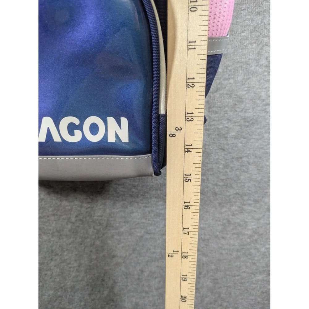 Hello Dragon Kids AGS Erogonomic Water Resistant School Backpack - Pink and Blue